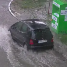 Zobacz zdjęcie: Oberwanie chmury nad miastem - ul. Wańkowicza