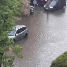 Zobacz zdjęcie: Oberwanie chmury nad miastem - ul. Armii Krajowej