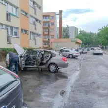 Zobacz zdjęcie: Zalane auta na ul. Polnej
