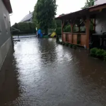 Zobacz zdjęcie: Gwałtowne burze w powiecie: ponad 180 interwencji strażaków