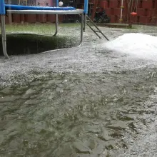Zobacz zdjęcie: Gwałtowne burze w powiecie: ponad 180 interwencji strażaków
