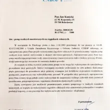 Zobacz zdjęcie: Opinia Centrum Naukowo-Badawczego Ochrony Przeciwpożarowej