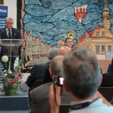 View photo: MP Piotrowicz’s visit to Bolesławiec