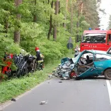 Zobacz zdjęcie: Wypadek za Dobrą k. Bolesławca