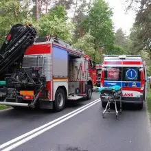 Zobacz zdjęcie: Wypadek za Dobrą k. Bolesławca