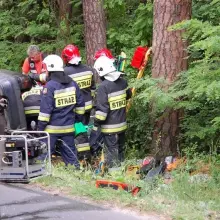Zobacz zdjęcie: Wypadek za Dobrą k. Bolesławca