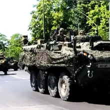 Zobacz zdjęcie: Wzmożony ruch pojazdów US Army w Bolesławcu