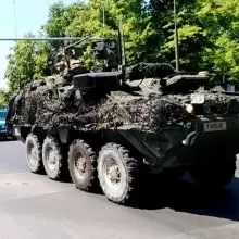 Zobacz zdjęcie: Wzmożony ruch pojazdów US Army w Bolesławcu