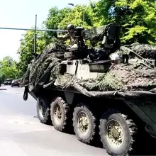 Zobacz zdjęcie: Wzmożony ruch pojazdów US Army w Bolesławcu