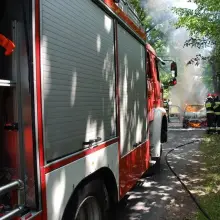 Zobacz zdjęcie: Auto spłonęło w Rakowicach