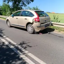 Zobacz zdjęcie: Wypadek pod Bolesławcem. Jedna osoba ranna