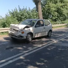Zobacz zdjęcie: Wypadek pod Bolesławcem. Jedna osoba ranna
