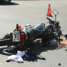 Zobacz zdjęcie: Zderzenie auta z motocyklem