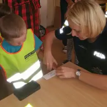 Zobacz zdjęcie: Przedszkolaki z Brzeźnika odwiedziły bolesławieckich policjantów