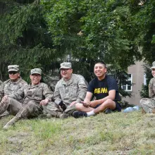 Zobacz zdjęcie: 23 Śląski Pułk Artylerii vs żołnierze US Army