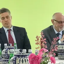 Zobacz zdjęcie: Samorządowcy spotkali się z konsulem USA. Powód? Wielkogabarytowe pojazdy US Army