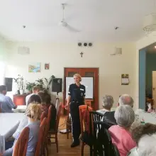 Zobacz zdjęcie: Seniorze, nie daj się oszukać. Spotkanie w Domu Dziennego Pobytu