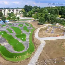 Zobacz zdjęcie: Pumptrack, skatepark i ścianka wspinaczkowa przy bolesławieckim wiadukcie CORAZ BLIŻEJ