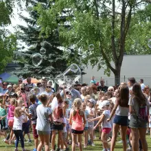 Zobacz zdjęcie: Za nami Festiwal Baniek Mydlanych na Spacerowej