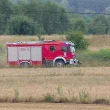 Zobacz zdjęcie: Pożar ścierniska w Rakowicach