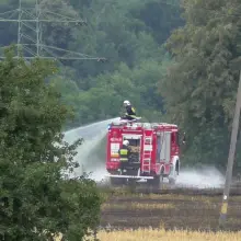 Zobacz zdjęcie: Pożar ścierniska w Rakowicach
