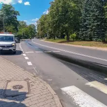 Zobacz zdjęcie: Plama oleju na drodze