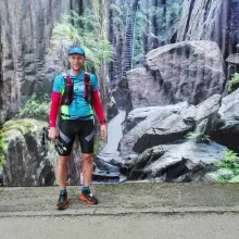 Zobacz zdjęcie: Daniel Milewicz ukończył arcytrudny Bieg 7 Szczytów. I to w skwarze i ulewie