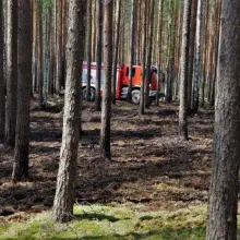 Zobacz zdjęcie: Pożar lasu w okolicach Wierzbowej. Akcja gaszenia ognia trwała ponad dobę