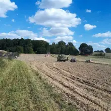 Zobacz zdjęcie: Pożar zboża koło Raciborowic