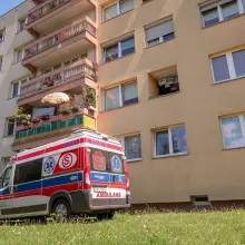 Zobacz zdjęcie: 12-latka wypadła z balkonu na Gałczyńskiego