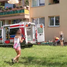 Zobacz zdjęcie: 12-latka wypadła z balkonu na Gałczyńskiego