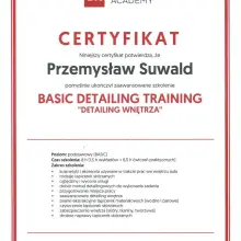 Zobacz zdjęcie: Certyfikaty Detailing Academy