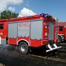 Zobacz zdjęcie: Pożar ścierniska w Iwinach