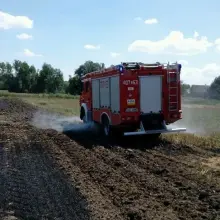 Zobacz zdjęcie: Pożar ścierniska w Iwinach