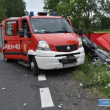 Zobacz zdjęcie: Śmiertelny wypadek na krajowej 36. 57-letnia kobieta nie żyje