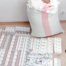 Zobacz zdjęcie: Przewoził 8100 papierosów i 20 kg nielegalnego tytoniu