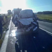 Zobacz zdjęcie: Kolizja za Tomaszowem. Sprawca z 250-zł mandatem