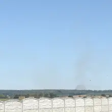 Переглянути фотографію: Пожежа в лісі поблизу Okmiany