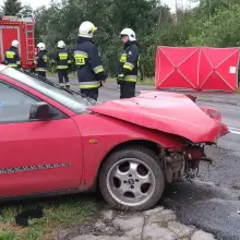 Zobacz zdjęcie: Śmiertelny wypadek w Golnicach