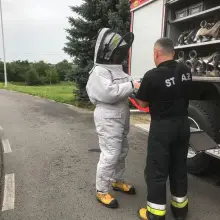 Переглянути фотографію: OSP Raciborowice: Акція «Гніздо ос і шершнів в Iwinach»