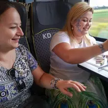 Zobacz zdjęcie: Ceramiczny Express wyruszył do Bolesławca na Bolesławieckie Święto Ceramiki