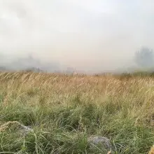 Zobacz zdjęcie: Duży pożar stogu słomy w Szczytnicy