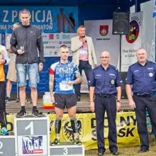 Zobacz zdjęcie: Łukasz Król z drogówki drugi na Mistrzostwach Polski Policjantów