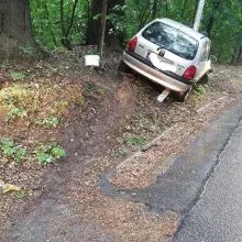Zobacz zdjęcie: Wypadek między Osiecznicą a Kliczkowem, jedna osoba w szpitalu