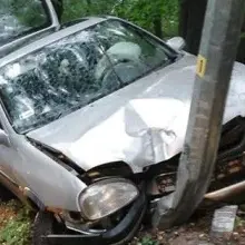 Zobacz zdjęcie: Wypadek między Osiecznicą a Kliczkowem, jedna osoba w szpitalu