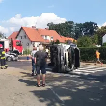 Zobacz zdjęcie: Wypadek na skrzyżowaniu Staszica z Góralską