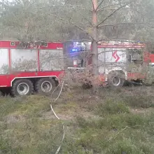Zobacz zdjęcie: Pożar lasu w pobliżu Pstrąża (gmina Bolesławiec)