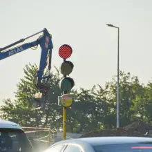 Zobacz zdjęcie: Czytelniczka: niewidoczne światła na rondzie w Kruszynie