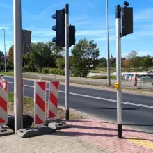Zobacz zdjęcie: Będzie bezpieczniej przy Wiadukt Plaza! Powstaje przejście dla pieszych