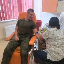 Zobacz zdjęcie: Pancerniacy biorą udział w akcji krwiodawstwa